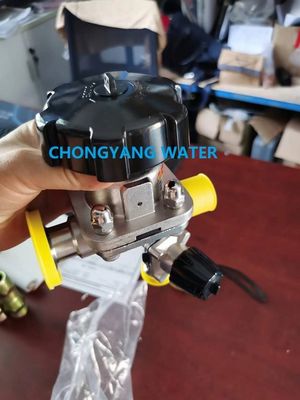 SS316L Van màng Khí nén Phân phối và lưu trữ xử lý nước Vlave bướm