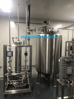 Máy trao đổi nhiệt siêu tinh khiết Nhà máy xử lý chất thải dược phẩm Đèn UV Edi Ro