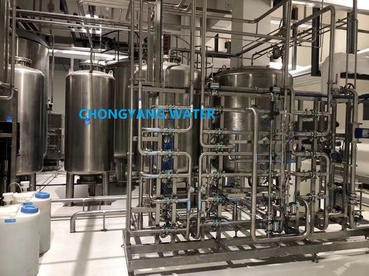 Hệ thống nước EDI WFI Pharma Hệ thống xử lý nước bằng thép không gỉ 304 316 trong ngành dược phẩm