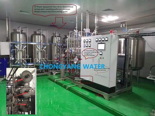 Nhà máy xử lý nước khử ion CEDI Hệ thống lọc nước Ro trong ngành dược phẩm
