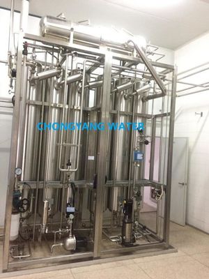 Nhà máy chưng cất nhiều cột Chưng cất nước cho nhà máy sản xuất tiêm