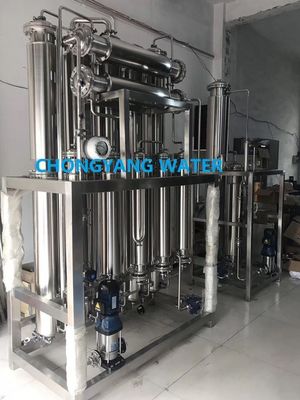 Thiết bị chưng cất nước chưng cất nhiều cột theo tiêu chuẩn ISO GMP để phun nước