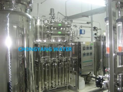 Nước chưng cất đơn vị 6 hiệu ứng nước chưng cất cho thực vật cho tiêm CE