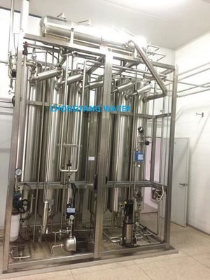 Nhà máy chưng cất đa cột Máy máy nước chưng cất thương mại