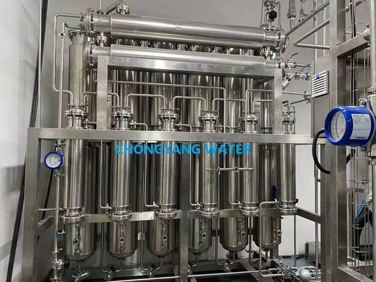Nhà máy chưng cất hơi nước đa cột Máy nước chưng cất công nghiệp