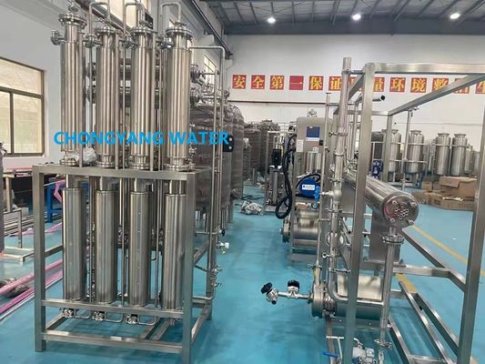 Nhà máy chưng cất hơi nước đa cột Máy nước chưng cất công nghiệp