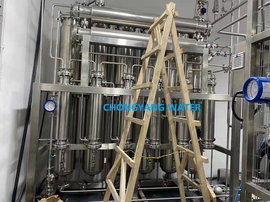 Nhà máy chưng cất hơi nước đa cột Máy nước chưng cất công nghiệp