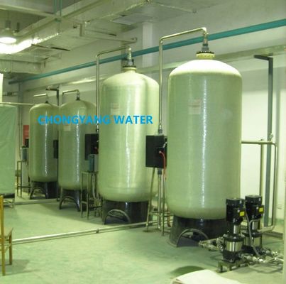 Hệ thống xử lý nước nước dùng cho nồi hơi thép carbon với máy bơm CNP Grundfos