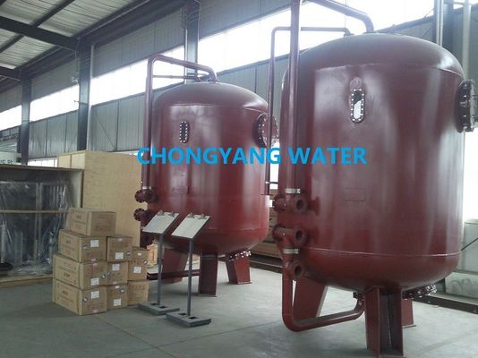 Hệ thống xử lý nước cấp nồi hơi công suất lớn FRP UPVC Thép không gỉ thẩm thấu ngược Nước cấp nồi hơi