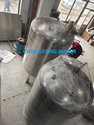 Thép không gỉ bể lưu trữ nước nóng SS304 316L xi lanh lưu trữ nước nóng