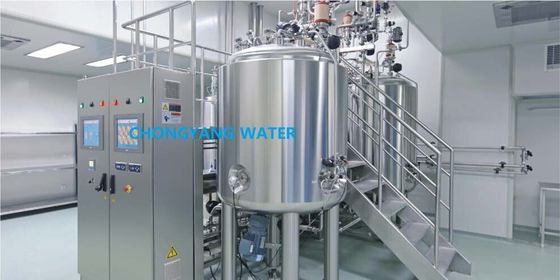 Giải pháp SS Cip Bể chứa nước Rửa hệ thống Cip nhà máy bia tự động trong ngành công nghiệp thực phẩm