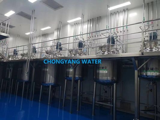 Hệ thống CIP hoàn toàn tự động Cip trong ngành công nghiệp thực phẩm Trượt bằng cảm biến