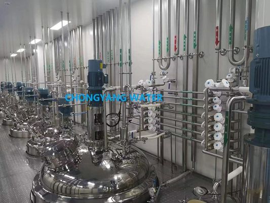 Hệ thống CIP hoàn toàn tự động Cip trong ngành công nghiệp thực phẩm Trượt bằng cảm biến