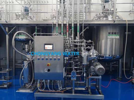 Hệ thống CIP hoàn toàn tự động Cip trong ngành công nghiệp thực phẩm Trượt bằng cảm biến