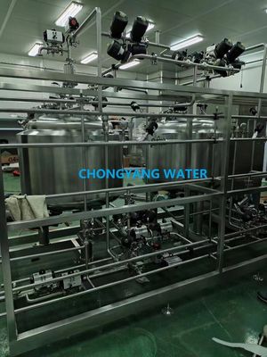 Hệ thống CIP tự động Hệ thống làm sạch tại chỗ cho chế biến thực phẩm SS316 SS304