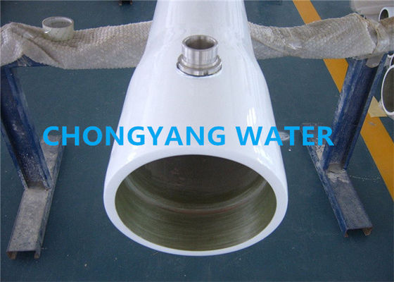 Bình chịu áp suất màng lọc RO bằng thép không gỉ ISO FRP Trắng xanh