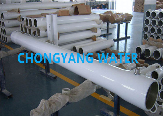 Bình chịu áp suất màng lọc RO bằng thép không gỉ ISO FRP Trắng xanh