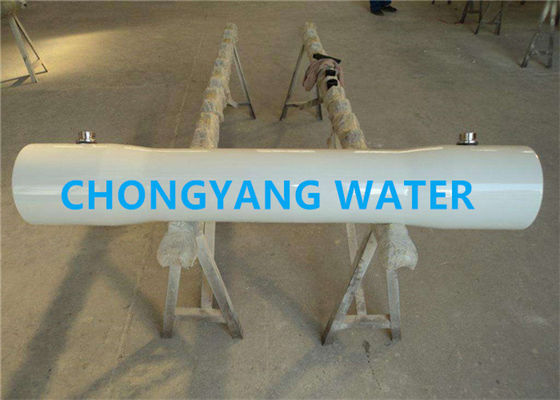 Bình chịu áp suất màng lọc RO bằng thép không gỉ ISO FRP Trắng xanh