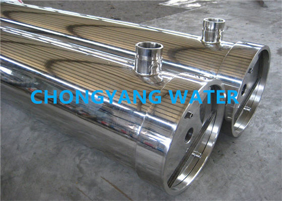 Vỏ màng RO bằng thép không gỉ 8 inch Vỏ bộ lọc hộp mực 4021 4040 Ss