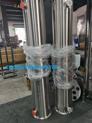 Thép không gỉ RO Membrane Housing Reverse Osmosis Pressure Container cho UF NF MF Membrane