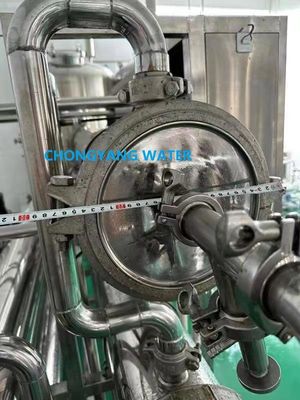 4&quot; Kẹp cuối Thép không gỉ Màng RO Vỏ bình chịu áp lực bằng thép không gỉ