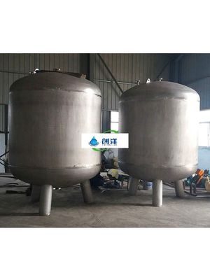 Vỏ lọc túi thạch anh Vỏ lọc bằng thép không gỉ Frp Cartridge
