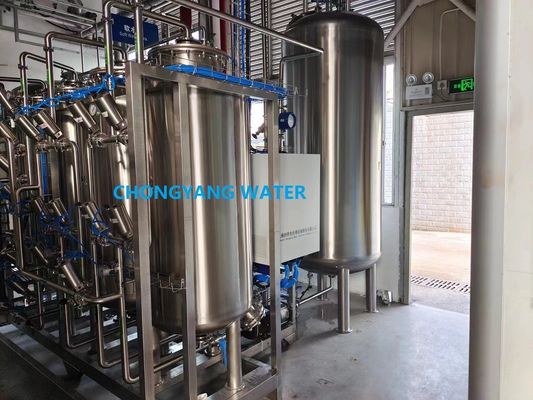 Điều trị nước tinh khiết Ro Phân phối và lưu trữ cho lưu trữ nước công nghiệp