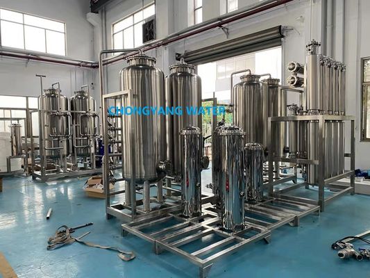 PLC điều khiển Stainless Steel hệ thống nước dược phẩm cho sản xuất nước dược phẩm