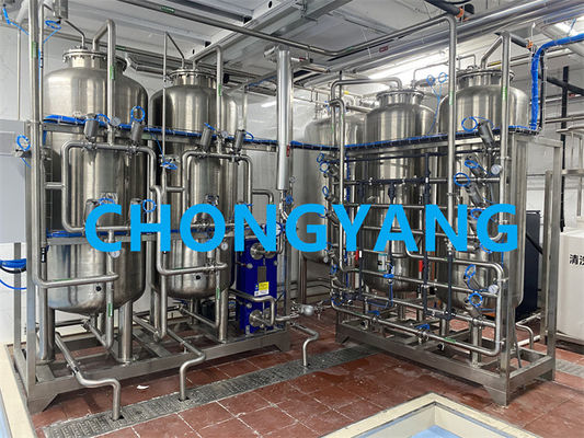 Hệ thống nước tinh khiết Giai đoạn lọc nước và lưu trữ / phân phối nước