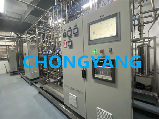 BPE SS Hệ thống nước dược phẩm ống dẫn với van ngăn