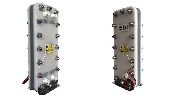 Bộ đống mô-đun EDI đầy đủ / Hệ thống nhà máy lọc nước 1T Mô-đun electrodeionization