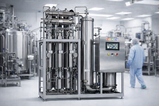 Máy tạo hơi nước tinh khiết 100KGS PSG Máy tạo hơi nước sạch SS316L để khử trùng