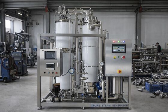 Máy tạo hơi nước tinh khiết 100KGS PSG Máy tạo hơi nước sạch SS316L để khử trùng