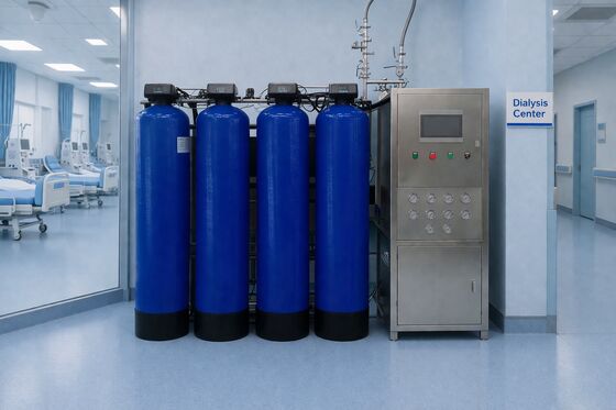 Hệ thống lọc nước y tế RO EDI Công nghệ lọc nước cho y tế 100LPH