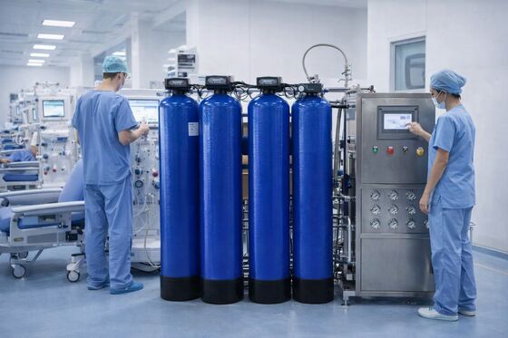 Hệ thống lọc nước y tế RO EDI Công nghệ lọc nước cho y tế 100LPH