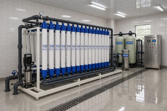 Thiết bị siêu lọc UPVC siêu lọc xử lý nước trong sữa