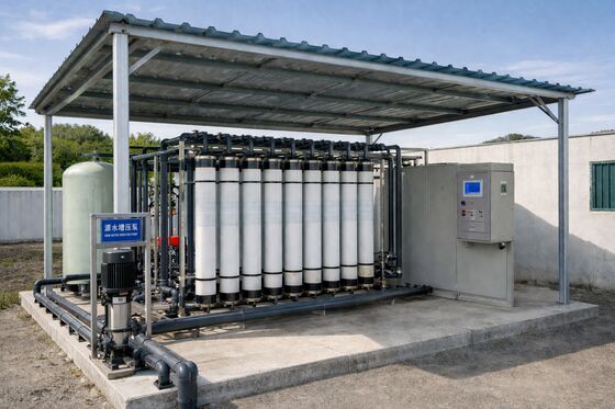 Thiết bị siêu lọc UPVC siêu lọc xử lý nước trong sữa