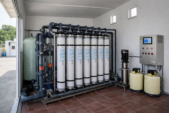 Thiết bị siêu lọc UPVC siêu lọc xử lý nước trong sữa