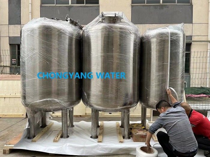 Bình chứa nước tinh khiết vô trùng Máy lọc nước bình chứa bằng thép không gỉ 200 lít đến 20000 lít