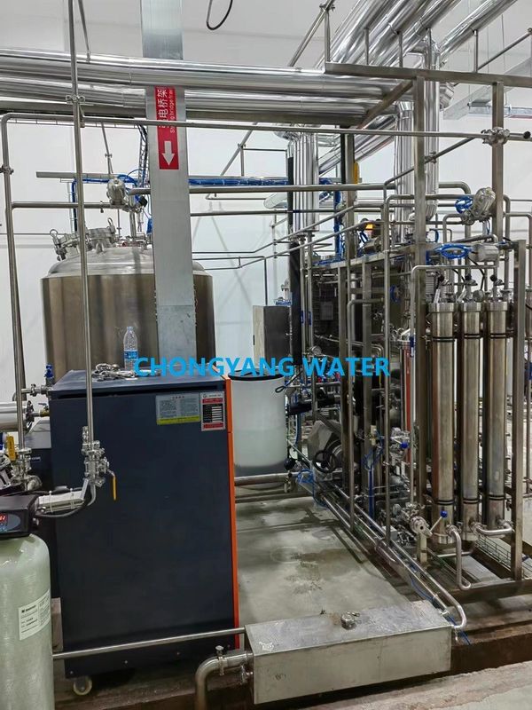 Điều trị nước tinh khiết Ro Phân phối và lưu trữ cho lưu trữ nước công nghiệp